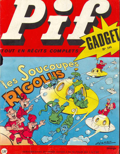 Cover for Pif Gadget (Éditions Vaillant, 1969 series) #144