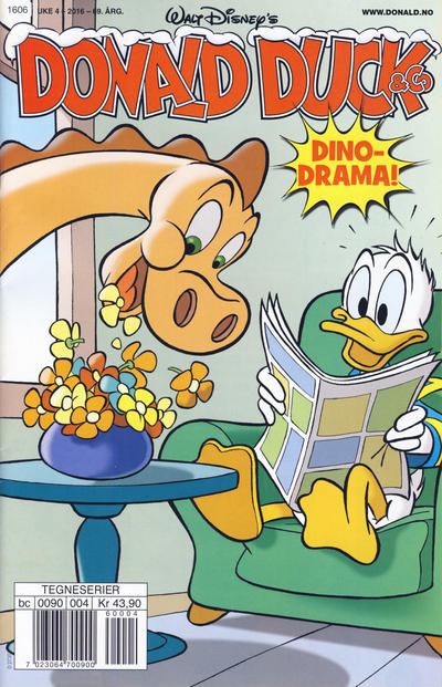 Cover for Donald Duck & Co (Hjemmet / Egmont, 1948 series) #4/2016