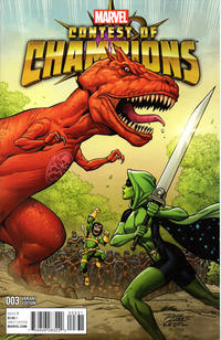 Cover Thumbnail for Contest of Champions (Marvel, 2015 series) #3 [Incentive Ron Lim Connecting Cover C Variant]