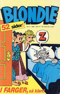 Cover Thumbnail for Blondie (Semic, 1980 series) #3/1985