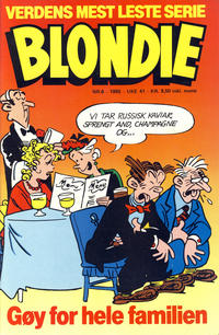 Cover Thumbnail for Blondie (Semic, 1980 series) #6/1985