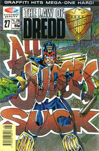 Cover Thumbnail for The Law of Dredd (Fleetway/Quality, 1988 series) #27