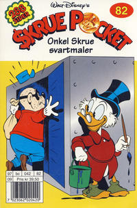 Cover Thumbnail for Skrue Pocket (Hjemmet / Egmont, 1984 series) #82 - Onkel Skrue svartmaler