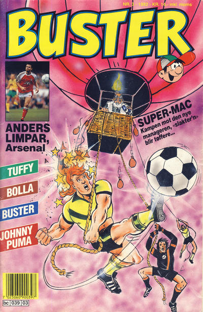 Cover for Buster (Semic, 1984 series) #3/1992