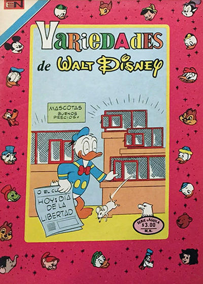 Cover for Variedades de Walt Disney (Editorial Novaro, 1967 series) #255