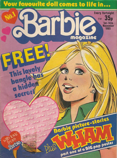 Cover for Barbie (Fleetway Publications, 1985 series) #1