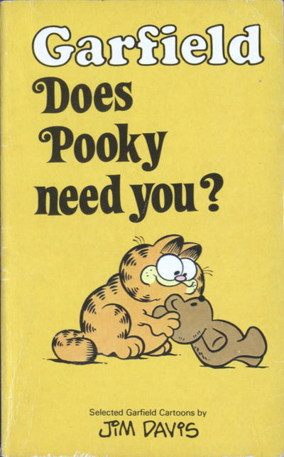 Cover for Garfield (Ravette Books, 1982 series) #3 - Does Pooky Need You?