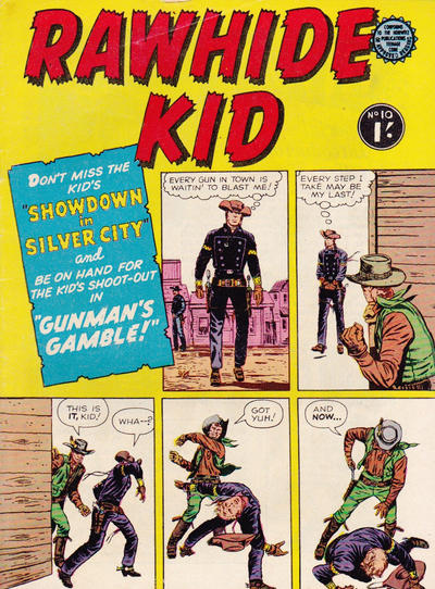 Cover for Rawhide Kid (Horwitz, 1955 ? series) #10