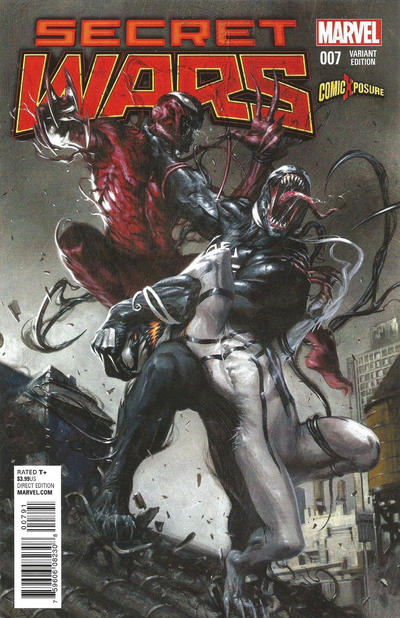 Cover for Secret Wars (Marvel, 2015 series) #7 [ComicXposure Gabriele Dell'Otto Variant]