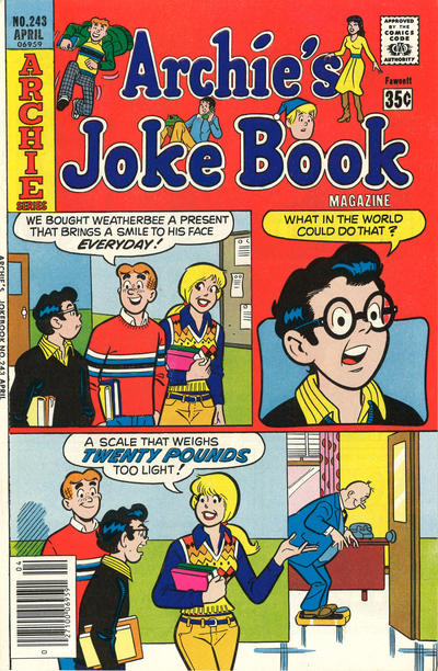Cover for Archie's Joke Book Magazine (Archie, 1953 series) #243