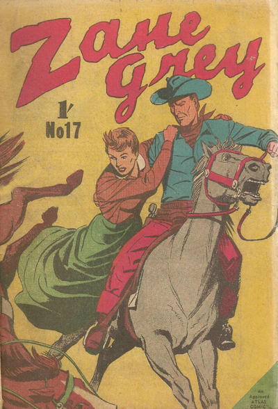 Cover for Zane Grey (Atlas, 1956 series) #17