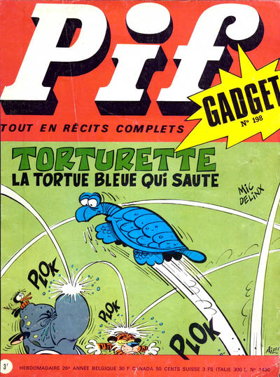 Cover for Pif Gadget (Éditions Vaillant, 1969 series) #198