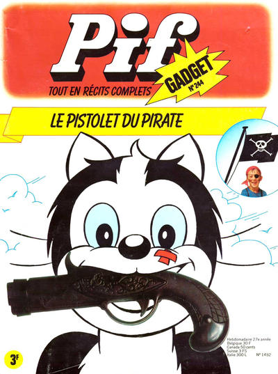 Cover for Pif Gadget (Éditions Vaillant, 1969 series) #244