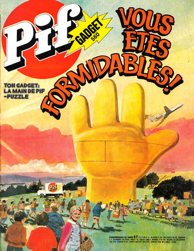 Cover for Pif Gadget (Éditions Vaillant, 1969 series) #560