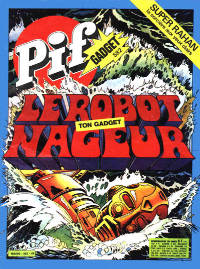 Cover for Pif Gadget (Éditions Vaillant, 1969 series) #582