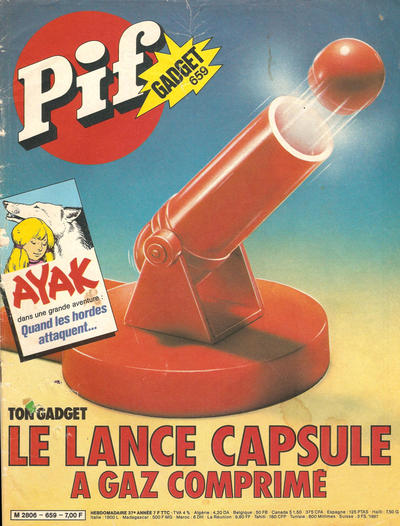 Cover for Pif Gadget (Éditions Vaillant, 1969 series) #659