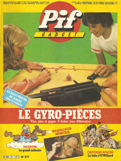 Cover for Pif Gadget (Éditions Vaillant, 1969 series) #677