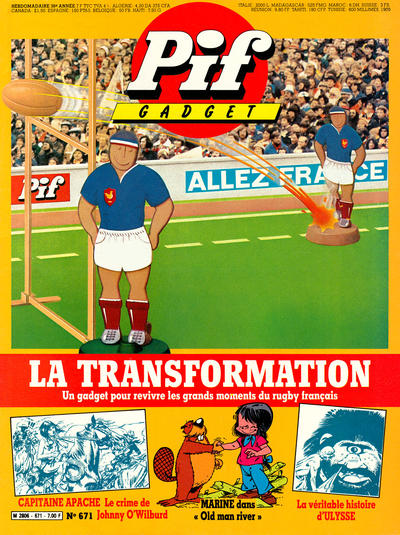 Cover for Pif Gadget (Éditions Vaillant, 1969 series) #671
