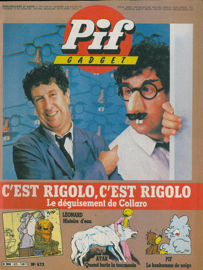 Cover for Pif Gadget (Éditions Vaillant, 1969 series) #673