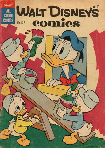 Cover for Walt Disney's Comics (W. G. Publications; Wogan Publications, 1946 series) #127