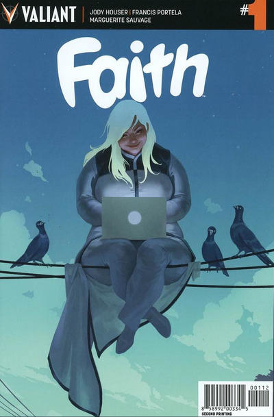 Cover for Faith (Valiant Entertainment, 2016 series) #1 [Second Printing]