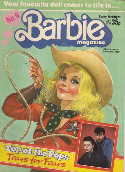 Cover for Barbie (Fleetway Publications, 1985 series) #9