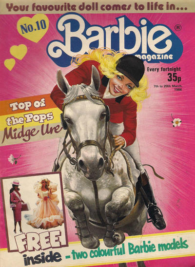 Cover for Barbie (Fleetway Publications, 1985 series) #10