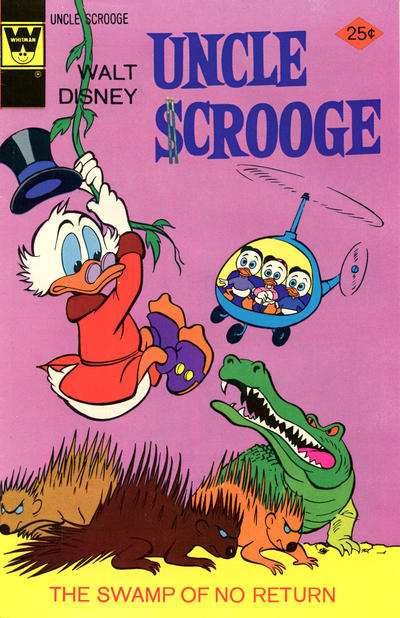 Cover for Walt Disney Uncle Scrooge (Western, 1963 series) #123 [Whitman]