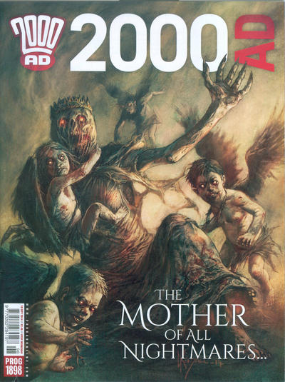 Cover for 2000 AD (Rebellion, 2001 series) #1898