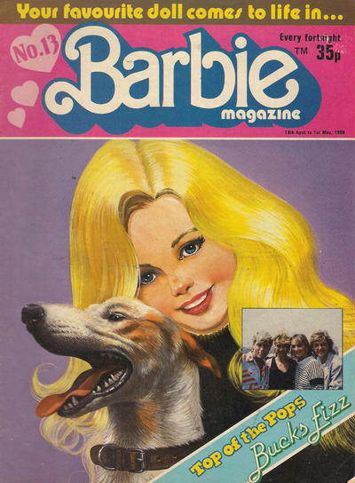 Cover for Barbie (Fleetway Publications, 1985 series) #13