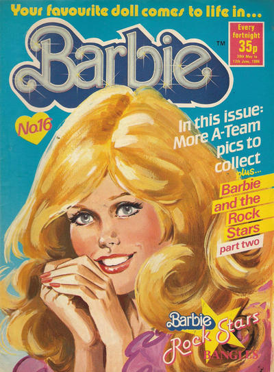 Cover for Barbie (Fleetway Publications, 1985 series) #16