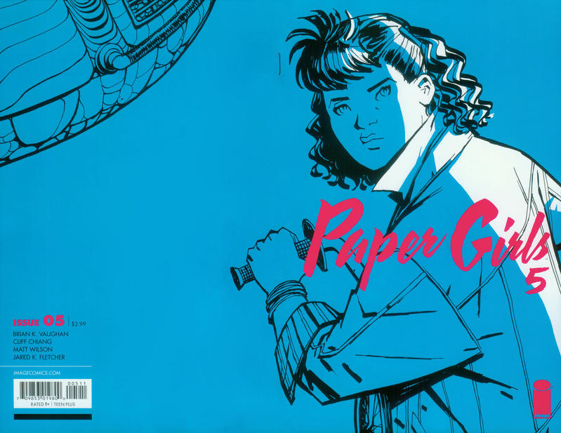 Cover for Paper Girls (Image, 2015 series) #5