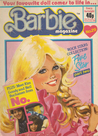 Cover for Barbie (Fleetway Publications, 1985 series) #29