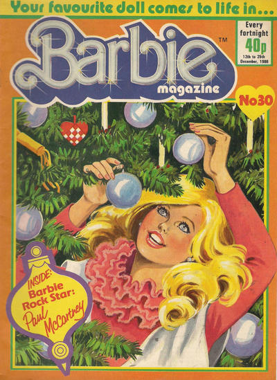 Cover for Barbie (Fleetway Publications, 1985 series) #30