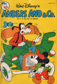 Cover Thumbnail for Anders And & Co. (Egmont, 1949 series) #31/1981