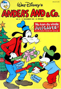 Cover Thumbnail for Anders And & Co. (Egmont, 1949 series) #51/1981