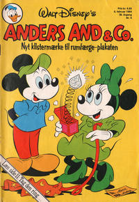 Cover Thumbnail for Anders And & Co. (Egmont, 1949 series) #6/1984