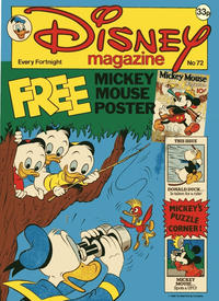 Cover Thumbnail for Disney Magazine (Egmont UK, 1983 series) #72