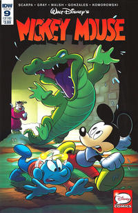 Cover Thumbnail for Mickey Mouse (IDW, 2015 series) #9 / 318 [Regular Cover]