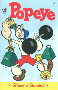 Cover Thumbnail for Classic Popeye (IDW, 2012 series) #43 [$3.99]