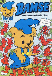Cover Thumbnail for Bamse (Bladkompaniet / Schibsted, 1989 series) #11/1990