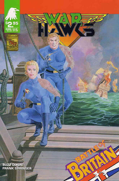 Cover for Warhawks Comics Module (TSR, 1990 series) #9