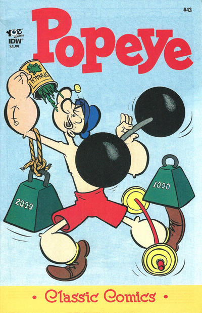 Cover for Classic Popeye (IDW, 2012 series) #43