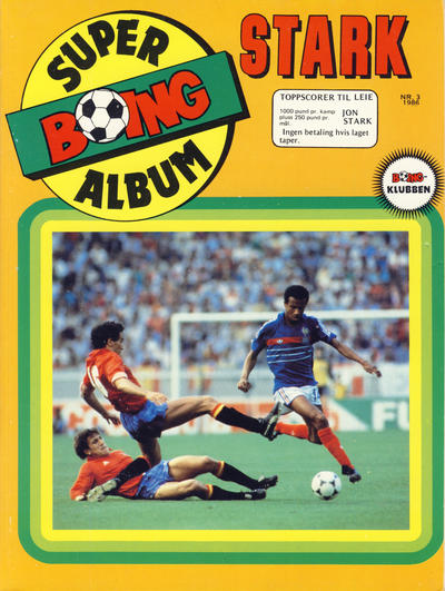 Cover for Boing superalbum (Serieforlaget / Se-Bladene / Stabenfeldt, 1985 series) #3/1986 - Stark [Abonnementsutgave]