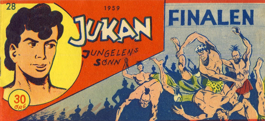 Cover for Jukan (Halvorsen & Larsen, 1954 series) #28/1959