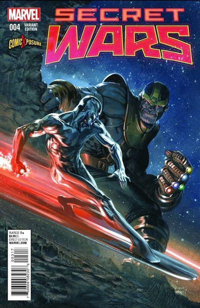 Cover for Secret Wars (Marvel, 2015 series) #4 [ComicXposure Exclusive Gabriele Dell’Otto Variant]