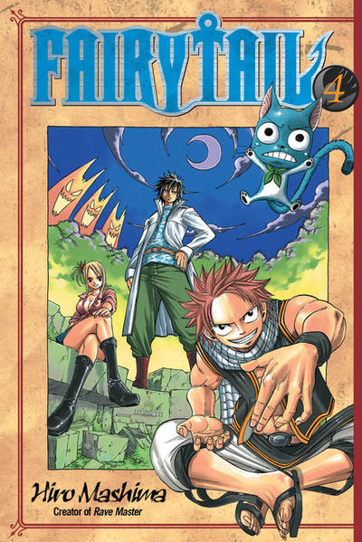 Cover for Fairy Tail (Kodansha USA, 2011 series) #4