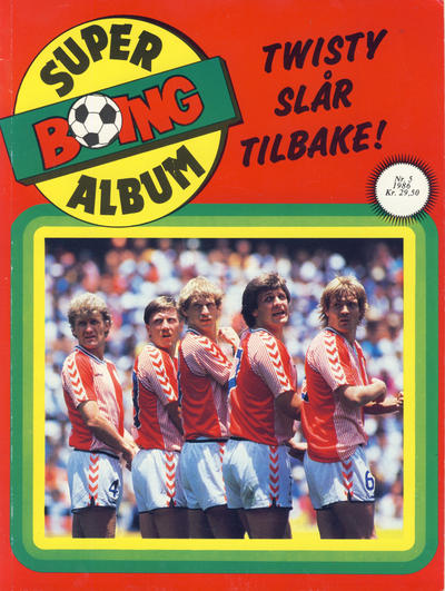 Cover for Boing superalbum (Serieforlaget / Se-Bladene / Stabenfeldt, 1985 series) #5/1986 - Twisty slår tilbake! [Salgsutgave]