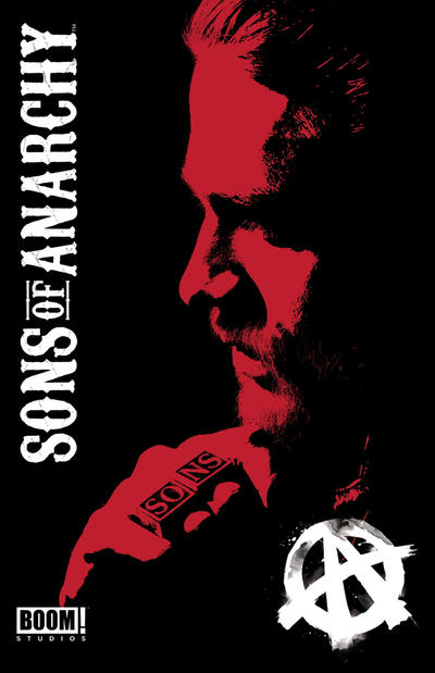 Cover for Sons of Anarchy (Boom! Studios, 2013 series) #1 [Cover M - Double Midnight/Granite State Exclusive Jax Portrait Variant]
