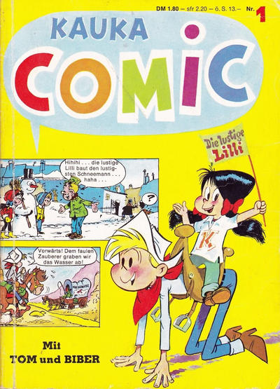Cover for Kauka Comic (Gevacur, 1970 series) #1